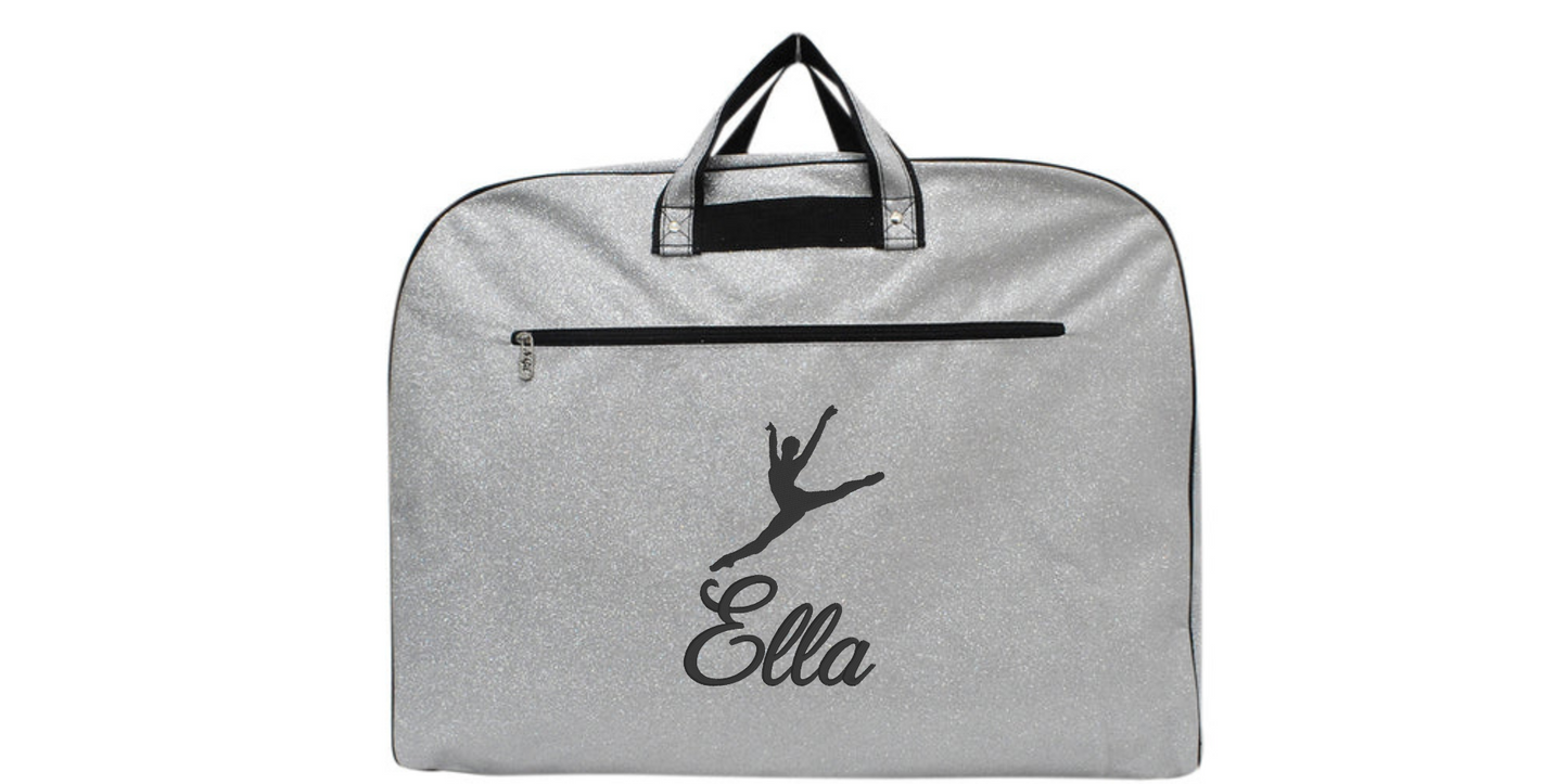 Elegant Glitter Ballet Dancer Uniform Bag, Sparkle in Style!