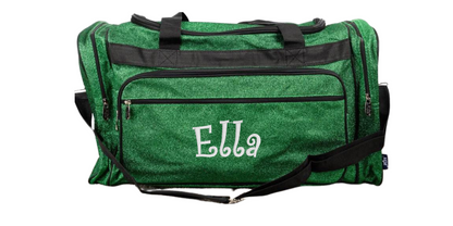 Personalized 23-Inch Glitter Monogrammed Duffel Bag, Stylish and Unique