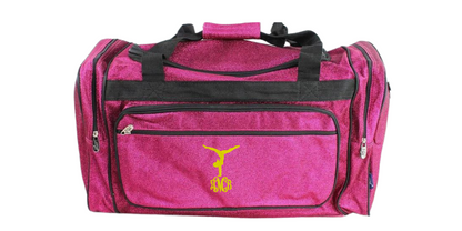 23-Inch Glitter Duffel Bag for Gymnasts, Stylish & Functional Gear