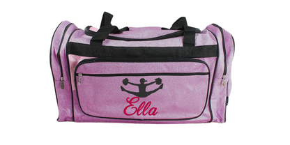 Chic Glitter Duffel Bag | Stylish 23-Inch Design for Dancers