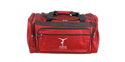 23-Inch Glitter Duffel Bag for Gymnasts, Stylish & Functional Gear