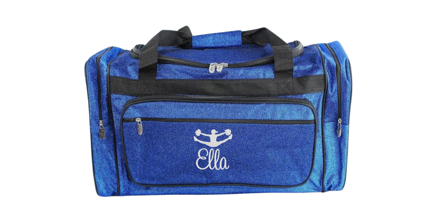 Chic Glitter Duffel Bag | Stylish 23-Inch Design for Dancers