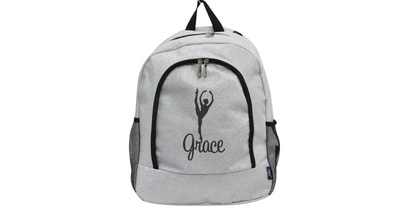 Green Glitter Dance Backpack, Sparkle with Every Step You Take!