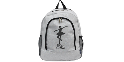 Hot Pink Glitter Dance Backpack, Shine in Style!