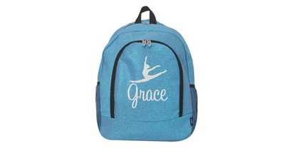 Sparkling Green Dance Backpack, Dance with Style and Flair!