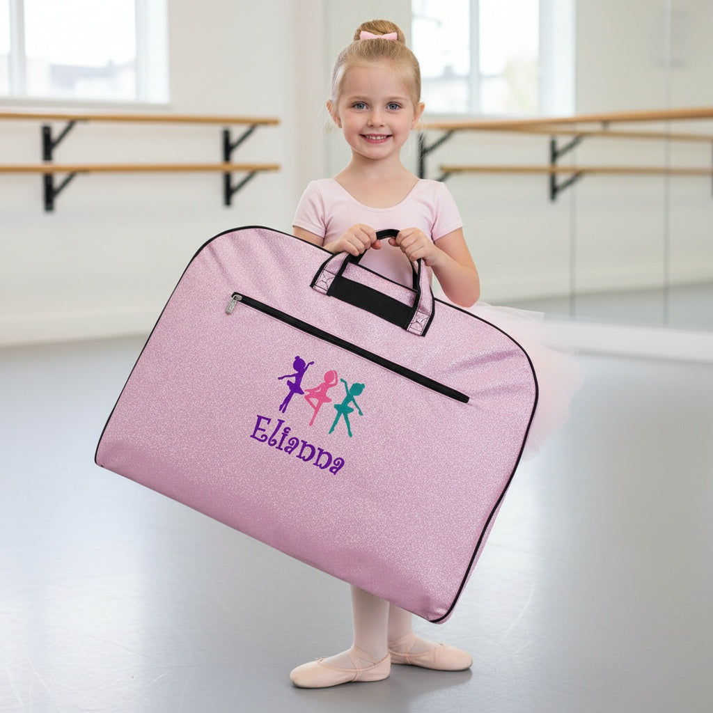 Personalized Dance Bag – Little Dancers Embroidery & Name