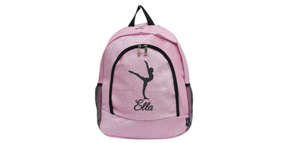 Glitter Gymnast Backpack, Shine Bright on Your Journey to Success!